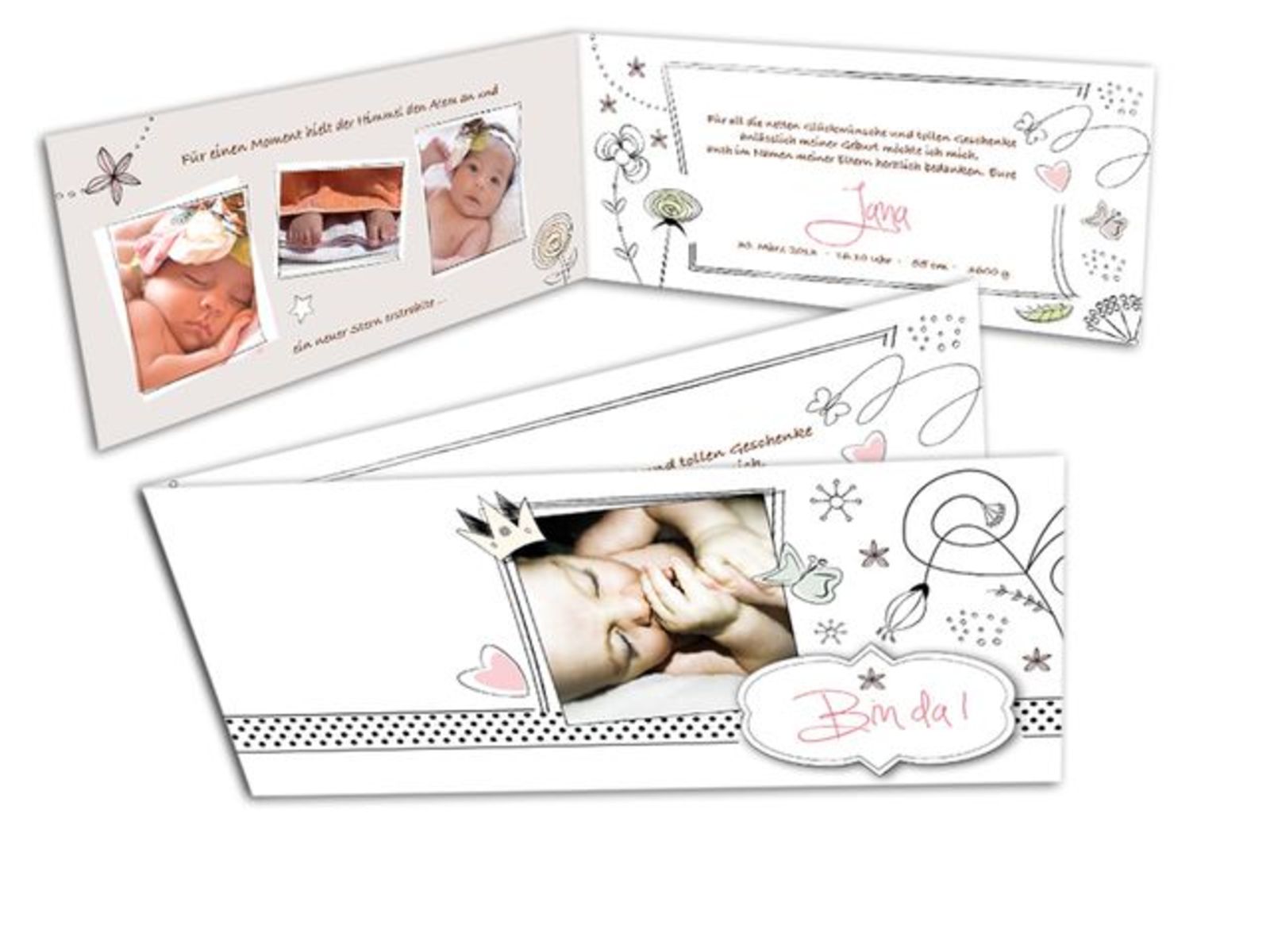 Sprüche und Texte für Babykarten - mit Worten überzeugen